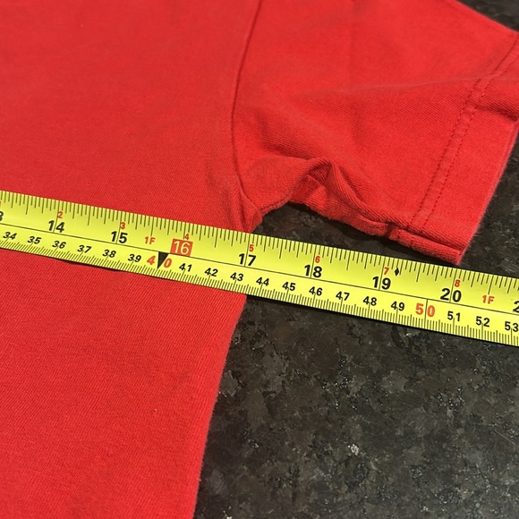 Pioneer Seeds red youth large short sleeve t-shirt. NWOT - Picture 4 of 5